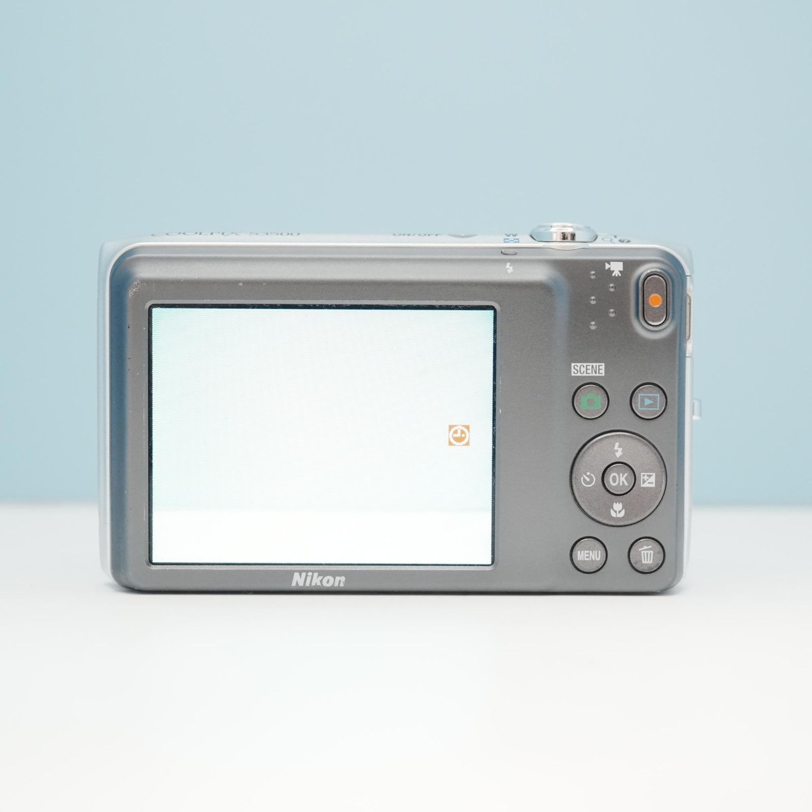 【動作確認済】Nikon Coolpix S3500　スマホ転送OK　フルセット Nikon COOLPIX S3500 デジカメ スマホ転送OK フルセット 美品 a6591