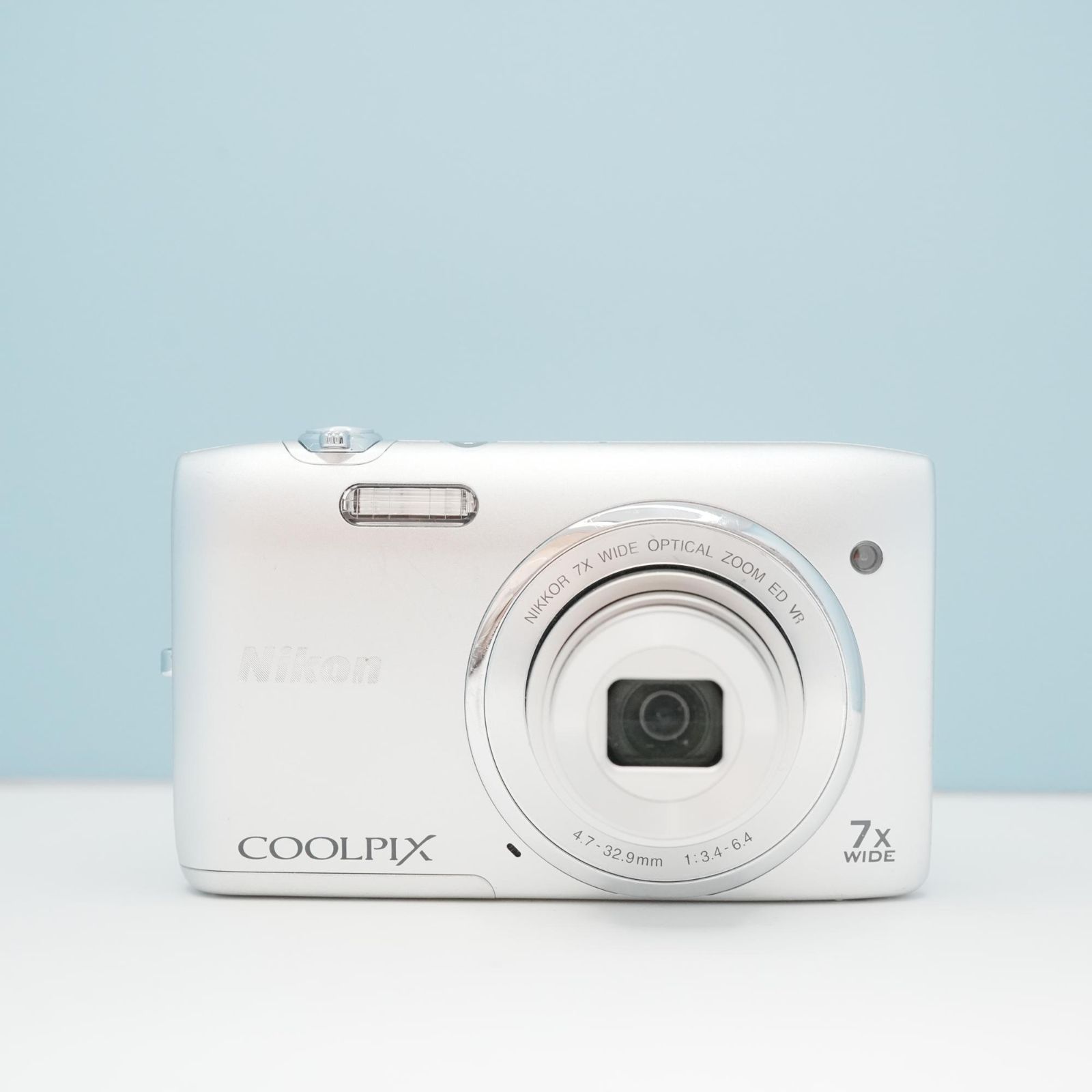 【美品/動作確認済】Nikon Coolpix S3500 スマホ転送OK　フル Nikon COOLPIX S3500 デジカメ スマホ転送OK フルセット 美品 a6591