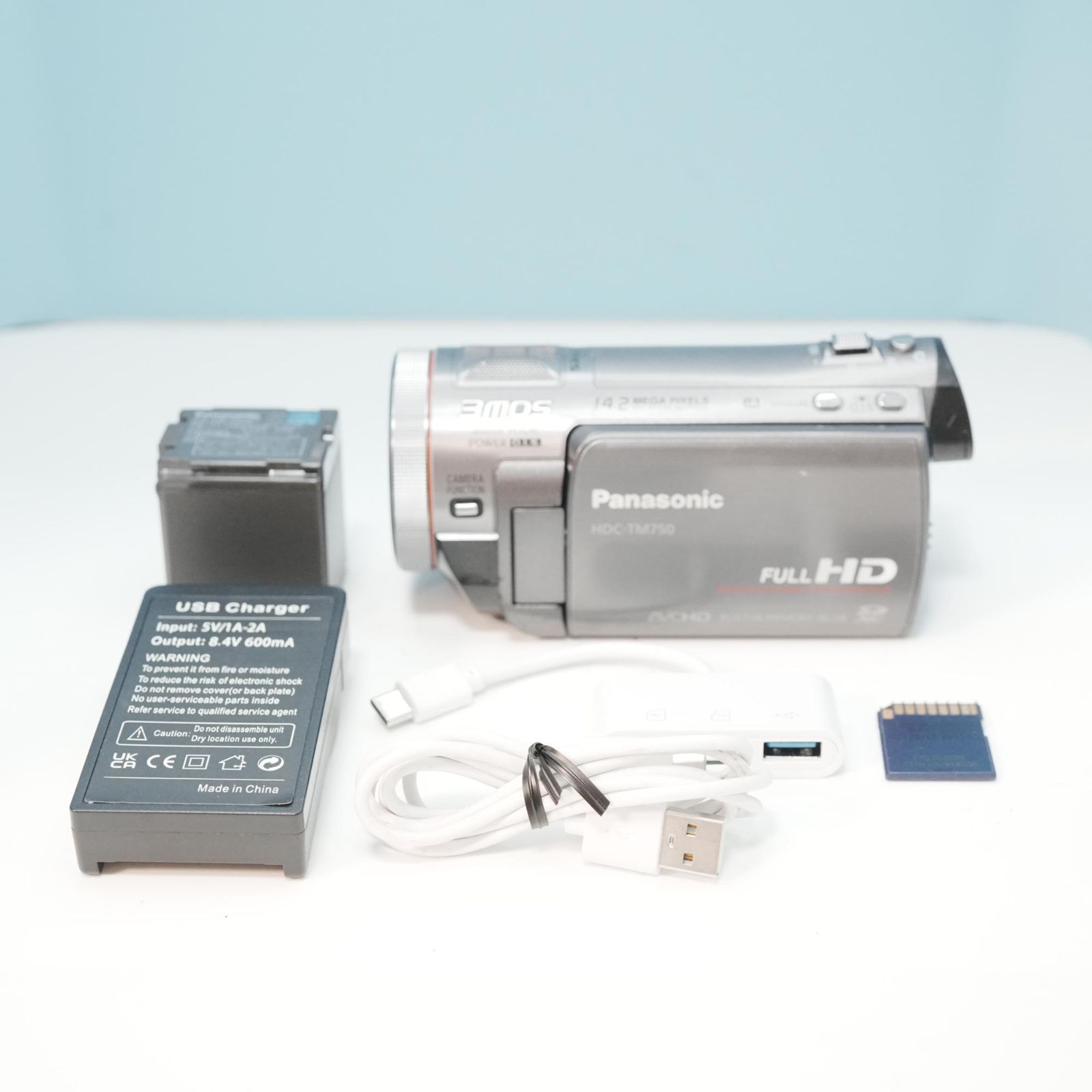 Panasonic HDC-TM750 ビデオカメラ スマホ転送OK フルセット a6562