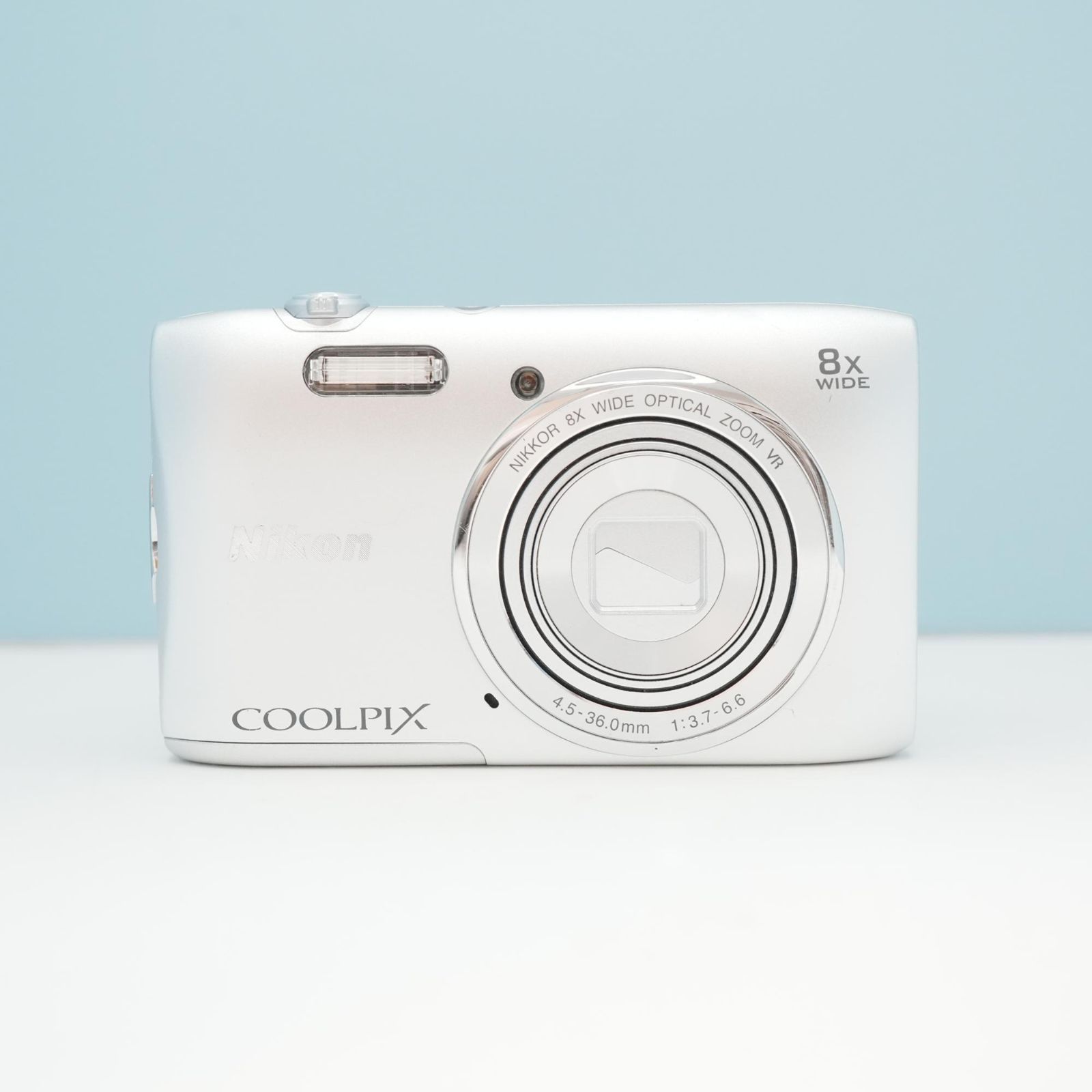 Nikon COOLPIX S3600 デジカメ スマホ転送OK フルセット 美品 a6552 