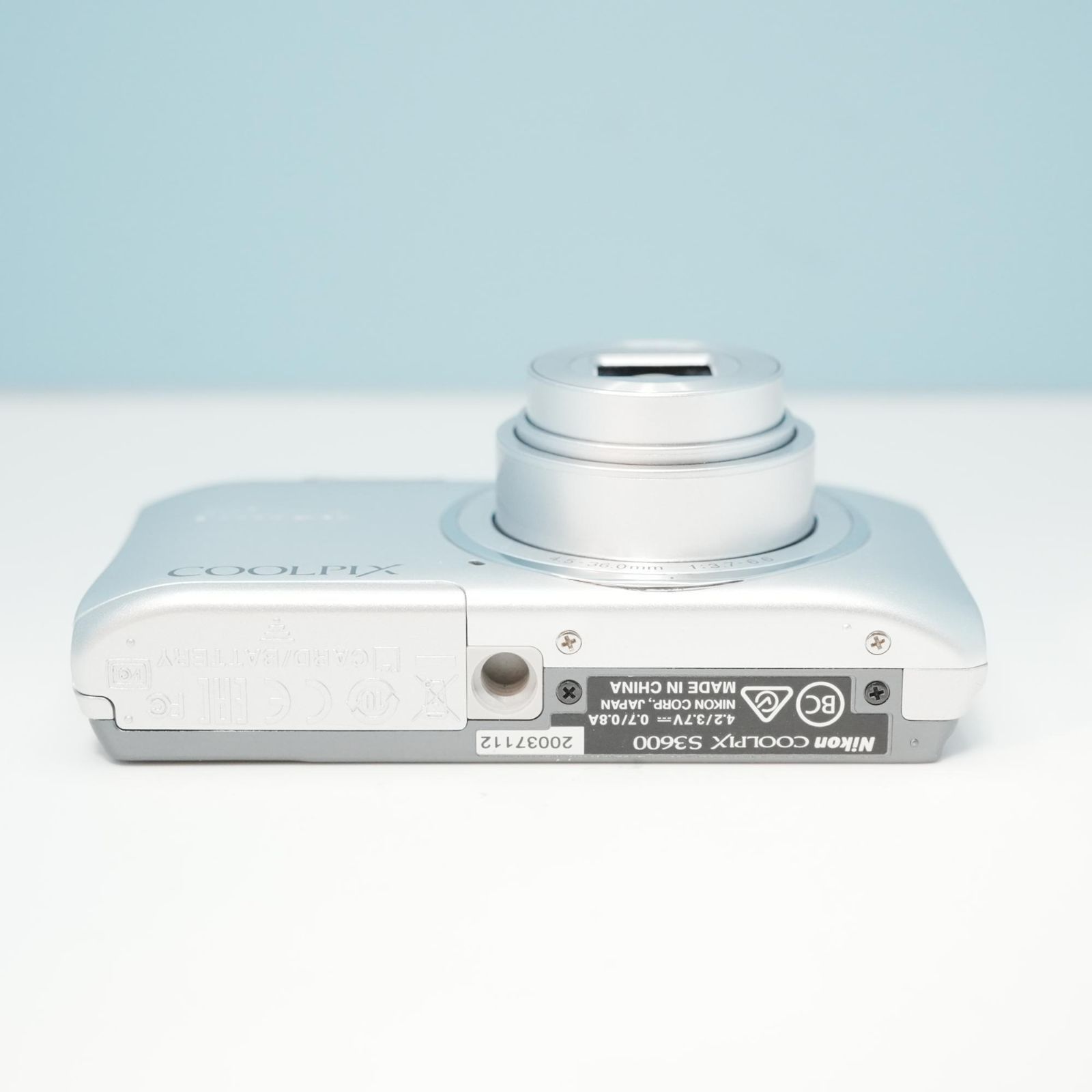 Nikon COOLPIX S3600 デジカメ スマホ転送OK フルセット 美品 a6552