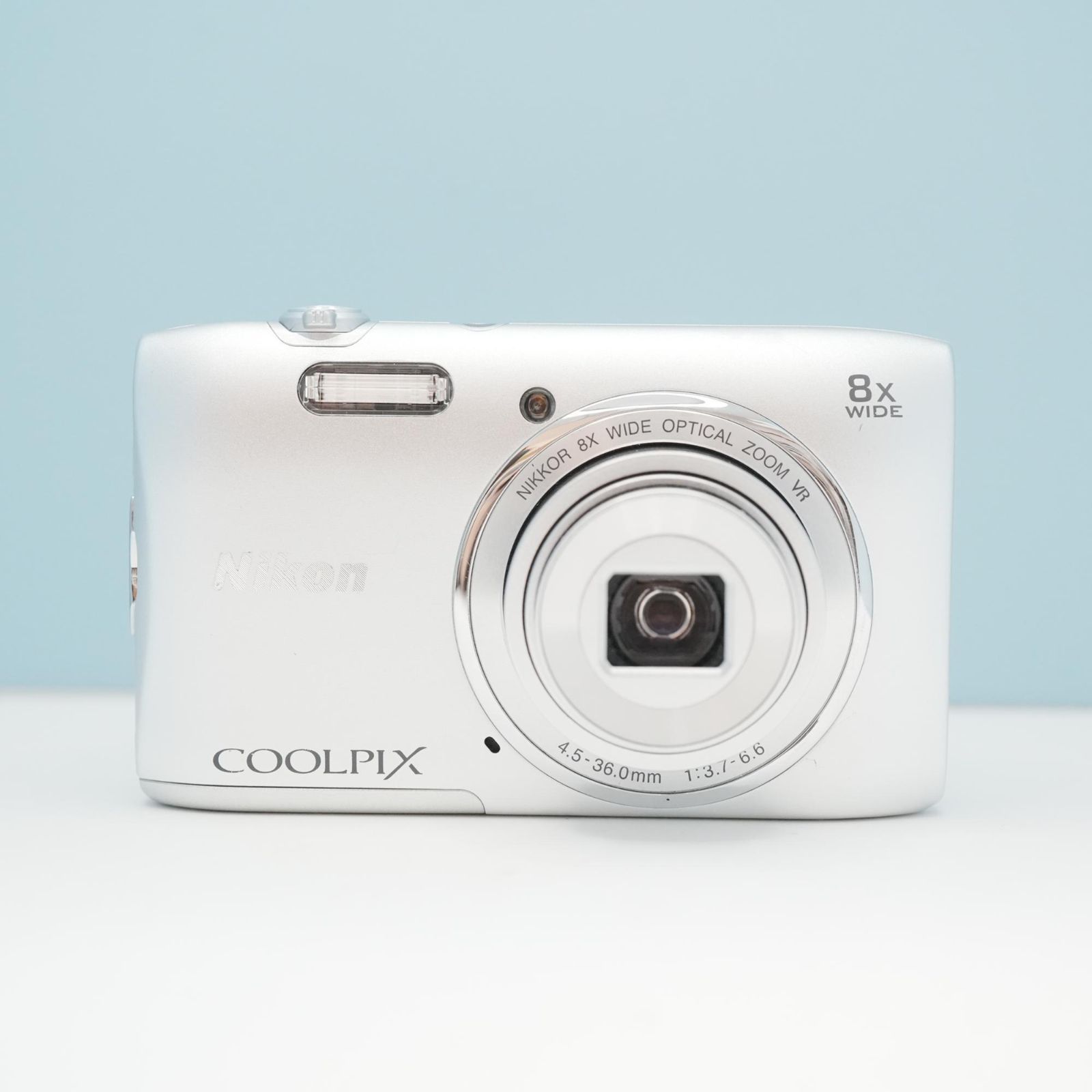 Nikon COOLPIX S3600 デジカメ スマホ転送OK フルセット 美品 a6552