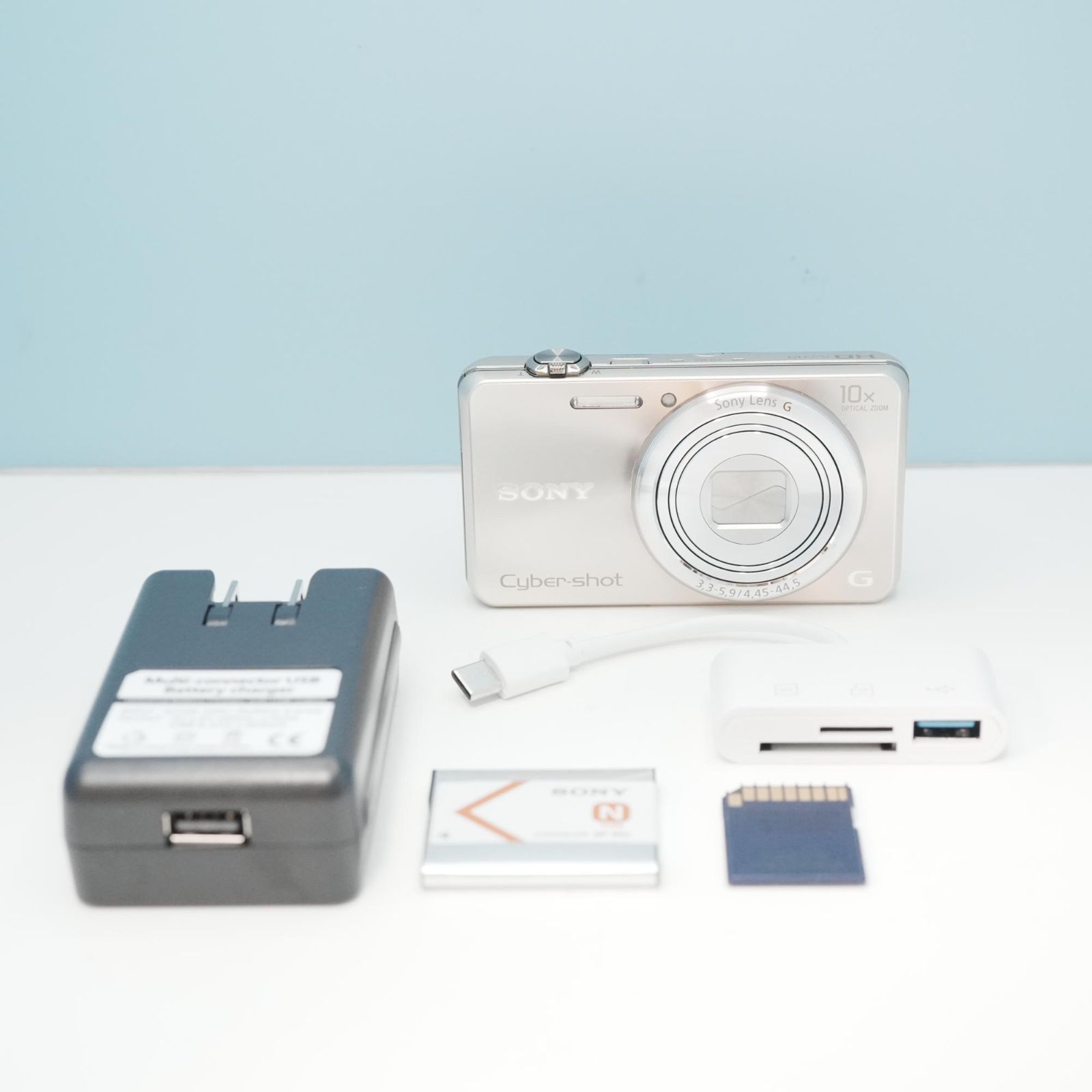 SONY Cyber-shot DSC-WX170 デジカメ スマホ転送OK フルセット 美品