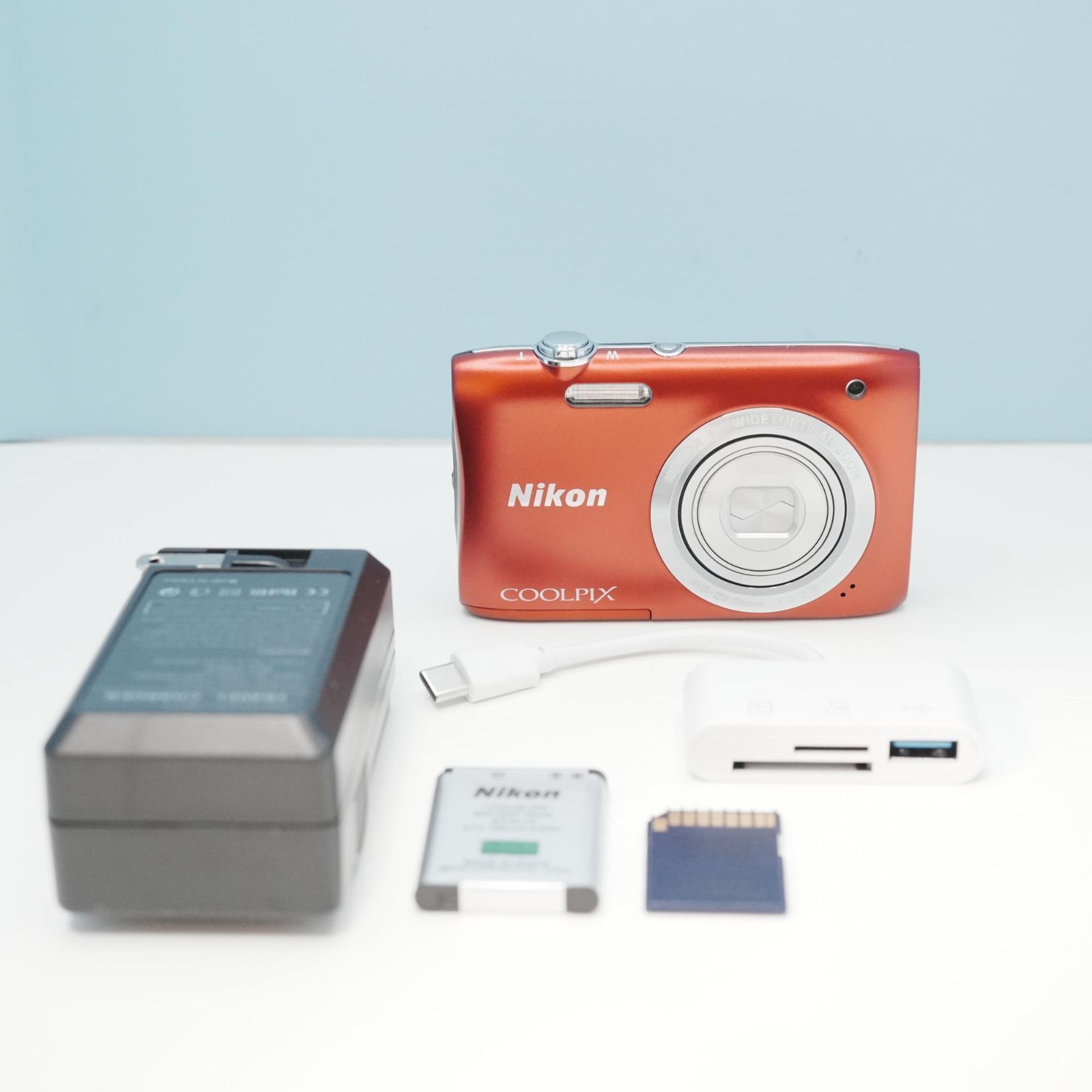 Nikon COOLPIX S2900 デジカメ スマホ転送OK フルセット a6529 - メルカリ