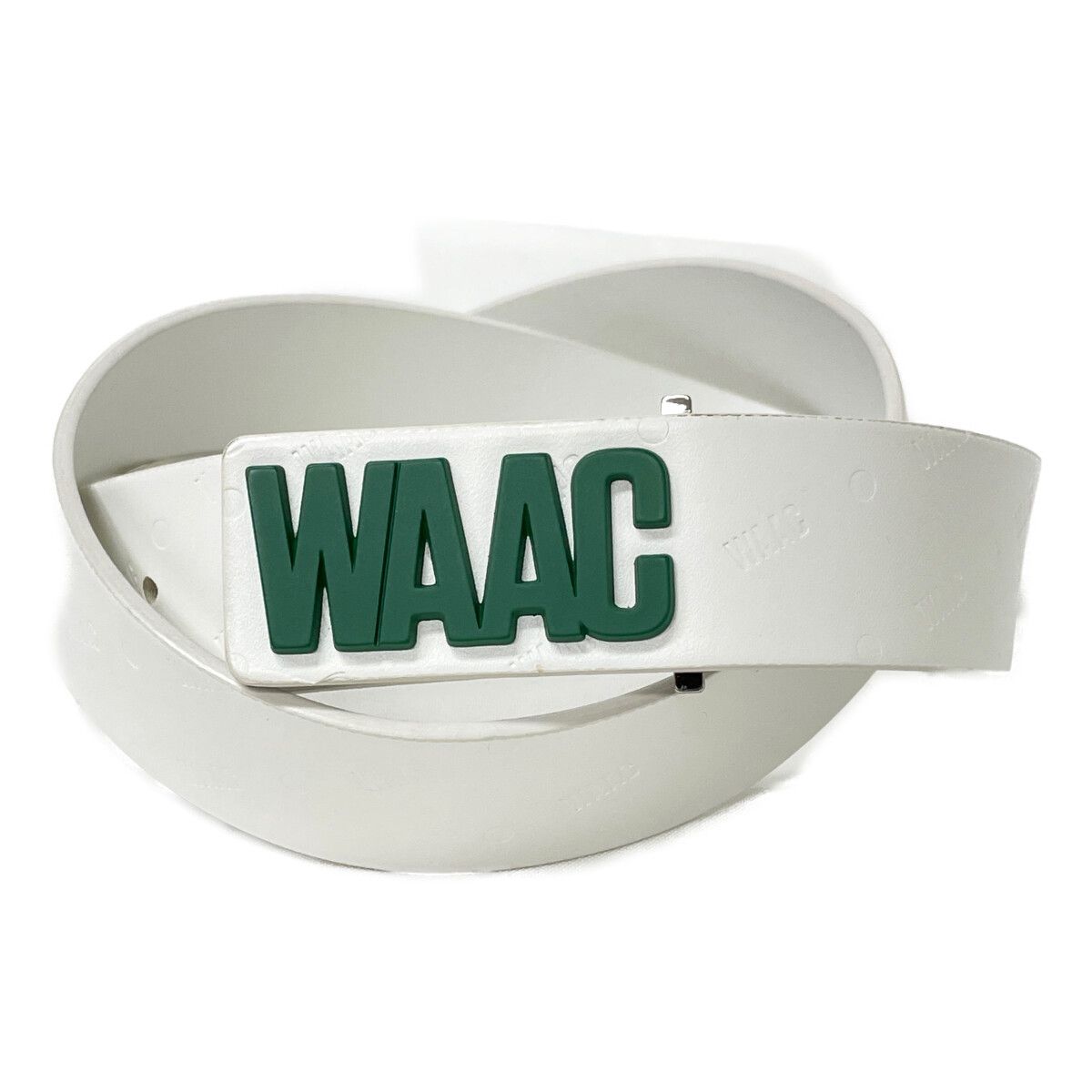 ワック WAAC 072252880 ロゴバックル ベルト ゴルフ 110cm サイズ