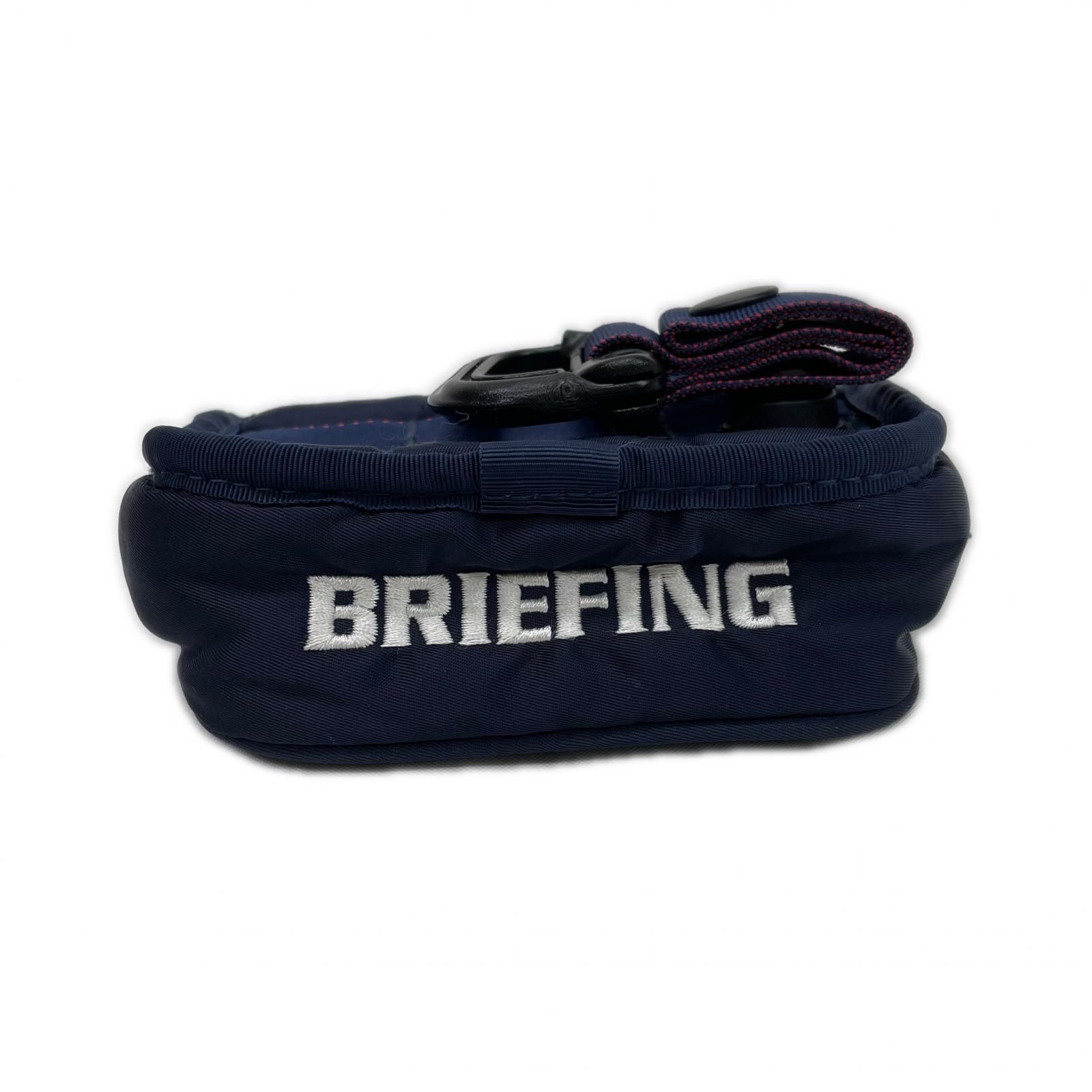 中古 ブリーフィング BRIEFING パターカバー ネイビー ハーフマレット