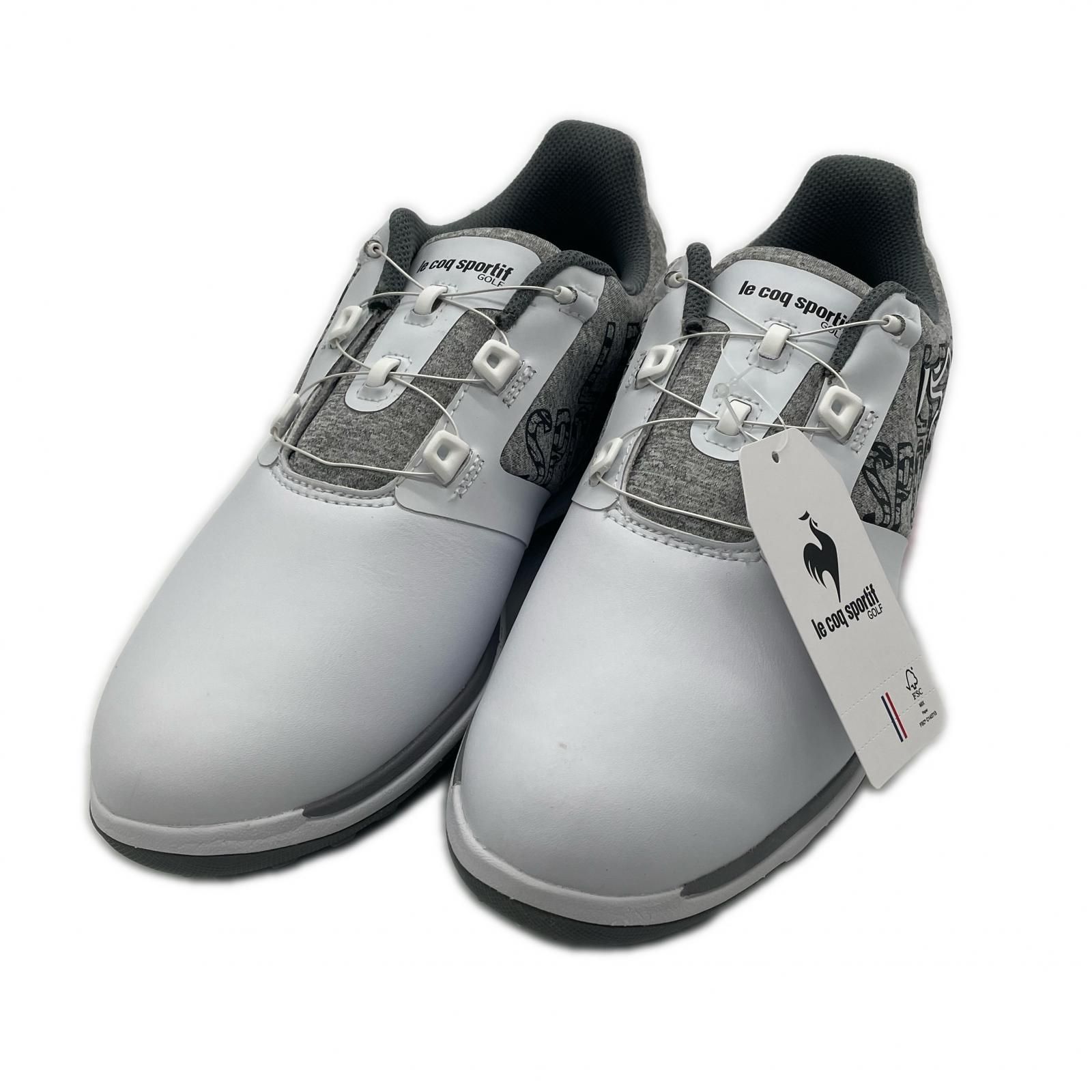未使用品 ルコックスポルティフ le coq sportif ゴルフシューズ 未使用品 ルコックスポルティフ le coq sportif ゴルフシューズ