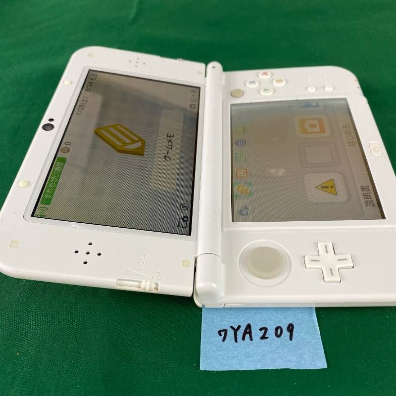 ◇ワYA209【上下IPS液晶】Newニンテンドー3DSLL パールホワイト 本体