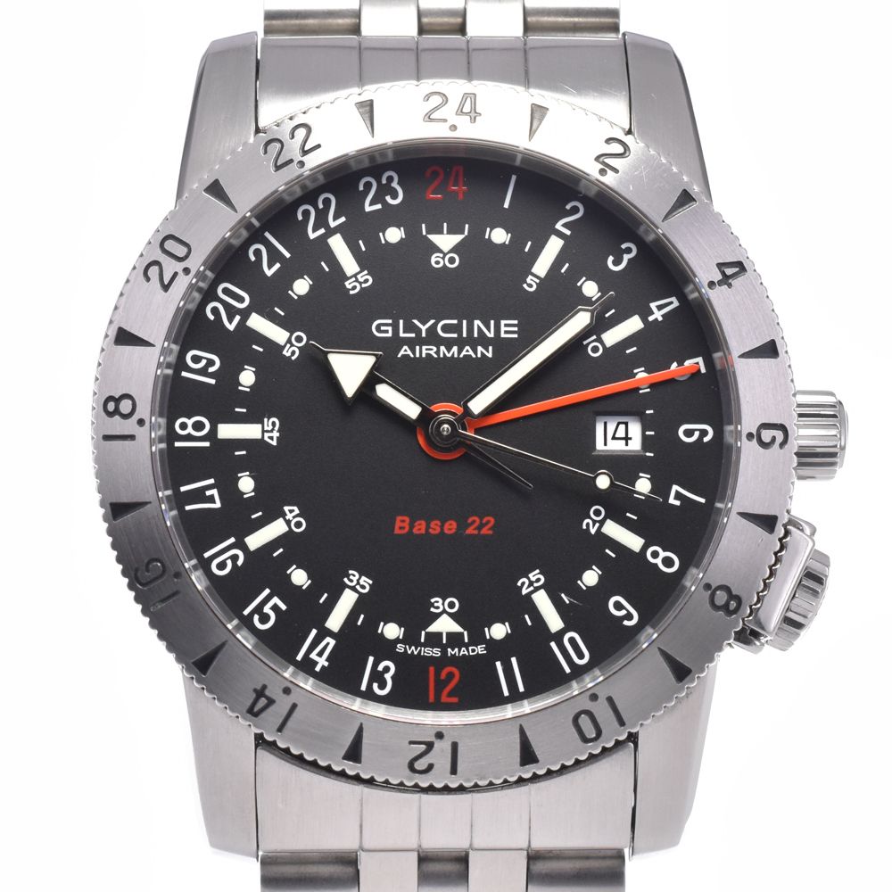 グリシン GLYCINE Ref.3887 エアマン ベース22 パイロットウォッチ