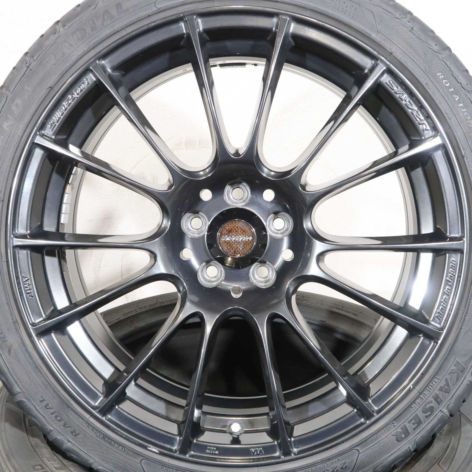 タイヤ、ホイール Weds Sports SA72R 18インチ 7.5j 114.3 5穴 4本セット