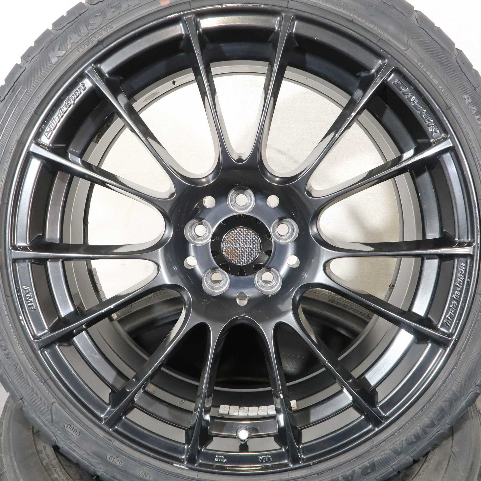 プリウス 50 カローラスポーツ 86 BRZ 等 4本 WEDS SPORT SA72R 18