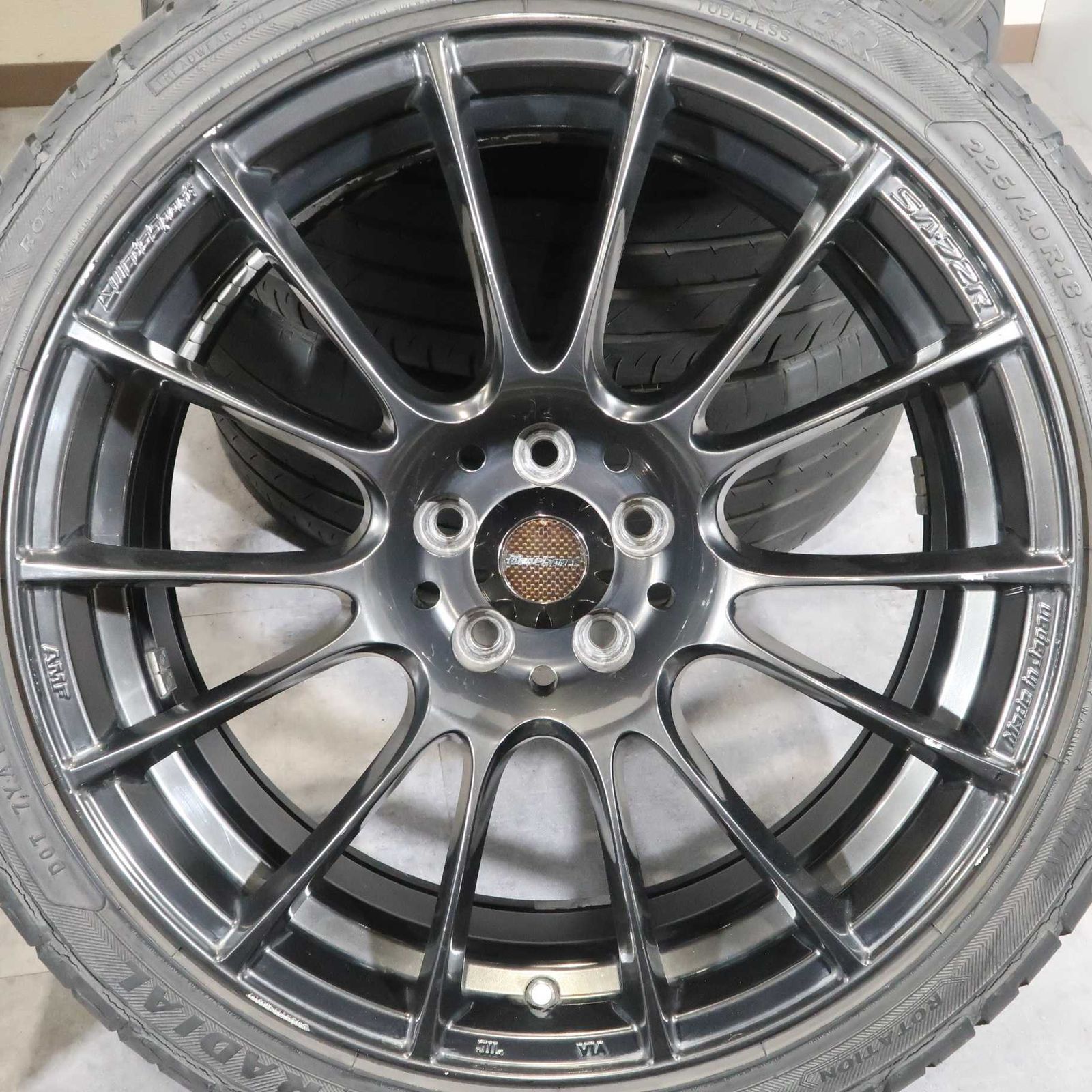 プリウス 50 カローラスポーツ 86 BRZ 等 4本 WEDS SPORT SA72R 18 