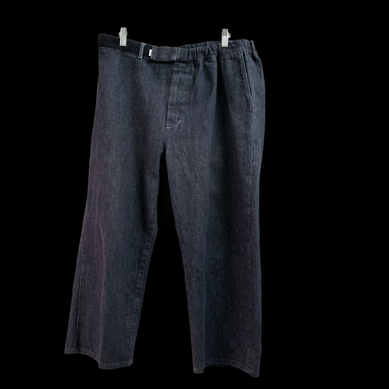 むつ76-052203】Graphpaper COLORFAST DENIM BAGGY CHEF PANTS GM211 