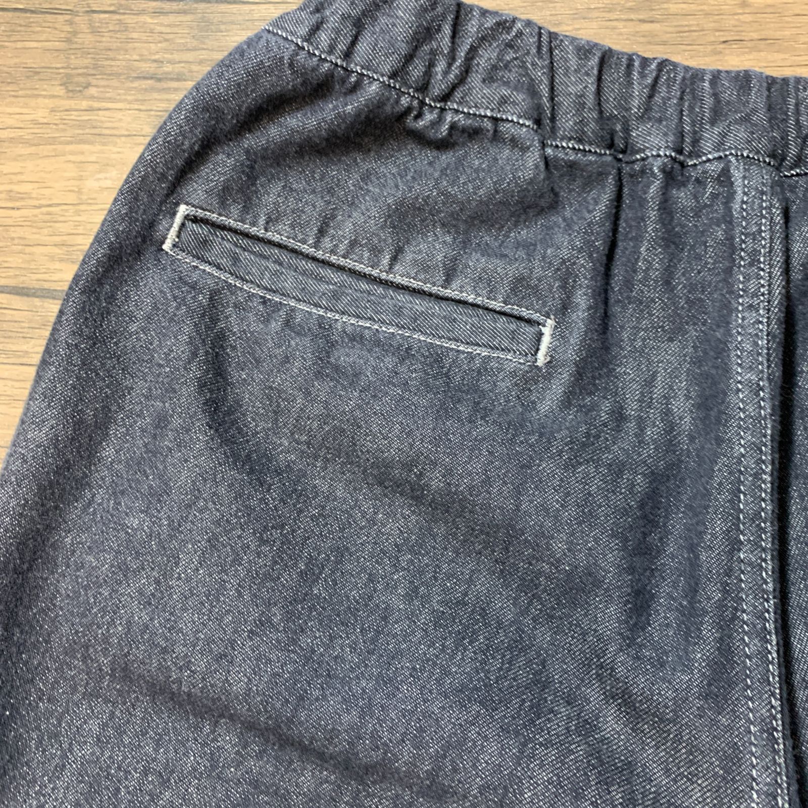 むつ76-052203】Graphpaper COLORFAST DENIM BAGGY CHEF PANTS GM211 