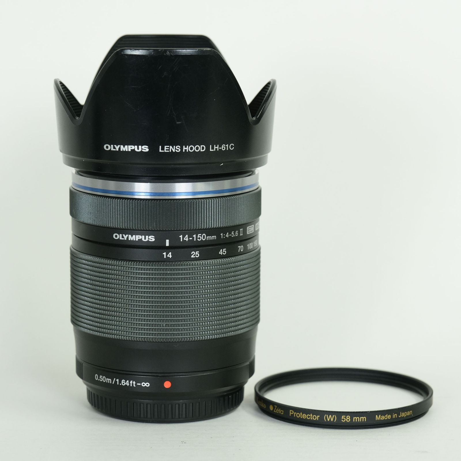 OLYMPUS DIGITAL ED 14-150mm MCフィルター&フード付 良品 | 高級フィルター付] OLYMPUS M.ZUIKO DIGITAL ED14-150mm F4.0