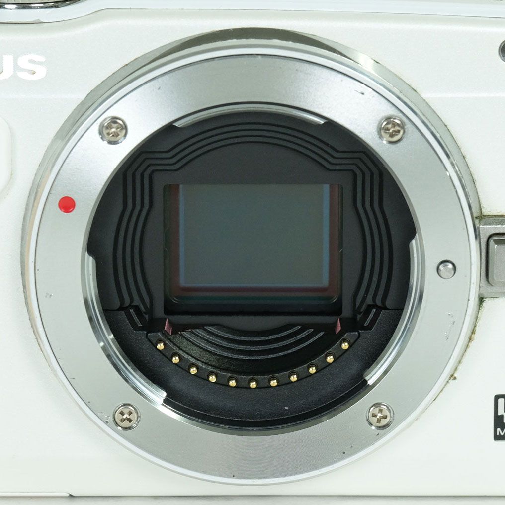難あり品] OLYMPUS PEN Lite E-PL6 ボディ ホワイト | マイクロフォー