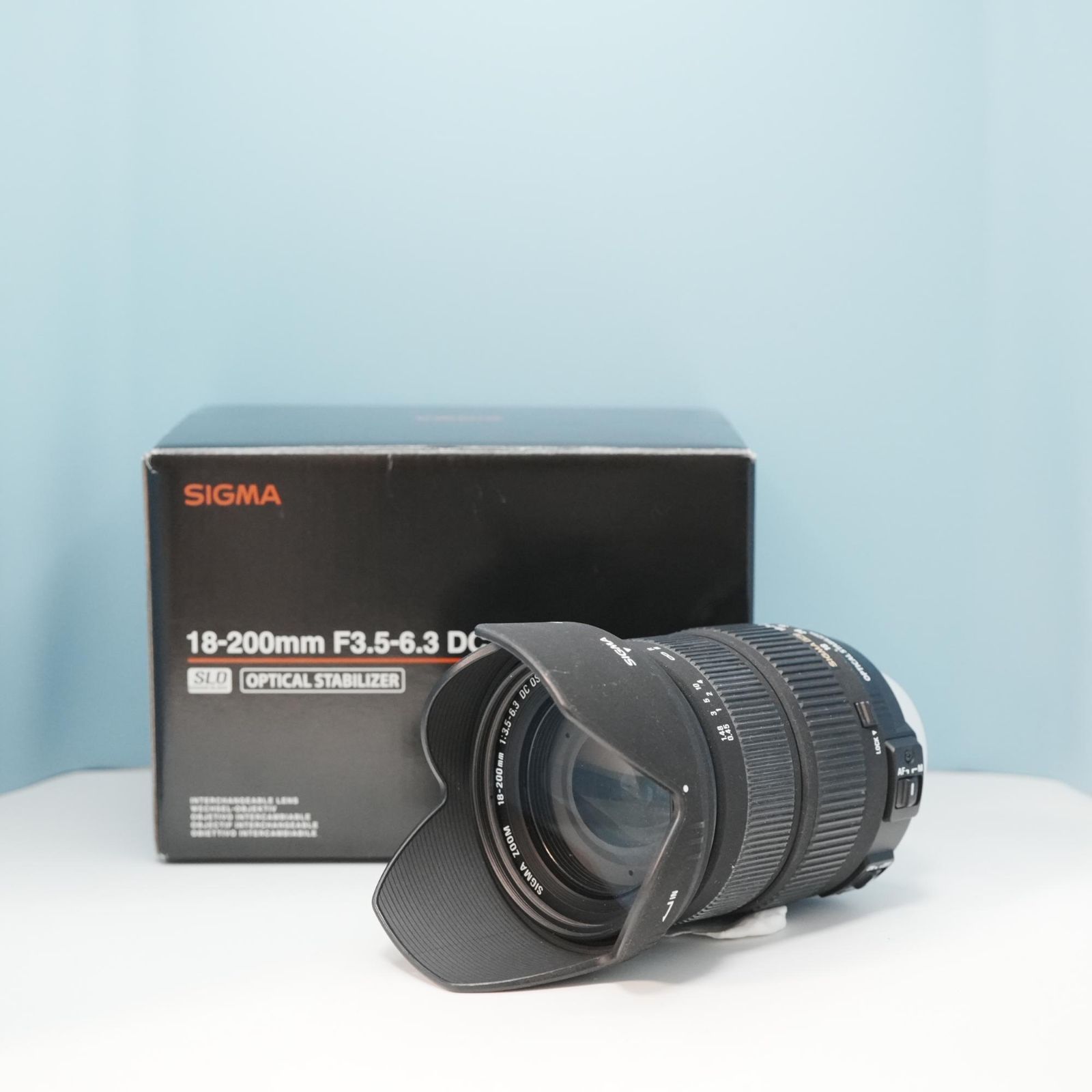 SIGMA 18-200mm Nikon Fマウント用 望遠レンズ 美品 a6625 - メルカリ