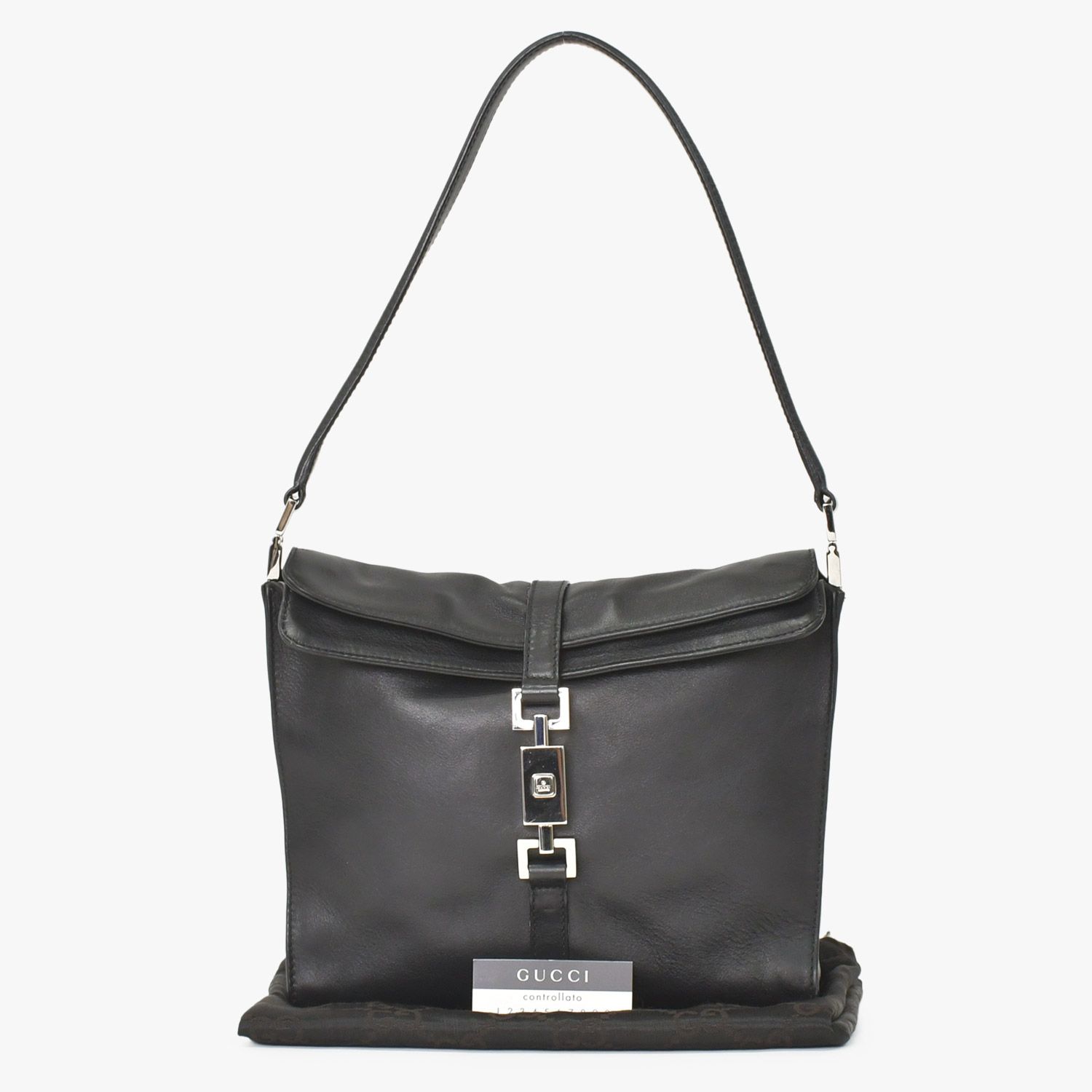 極美品 GUCCI グッチ ショルダーバッグ レザー ジャッキー ワン