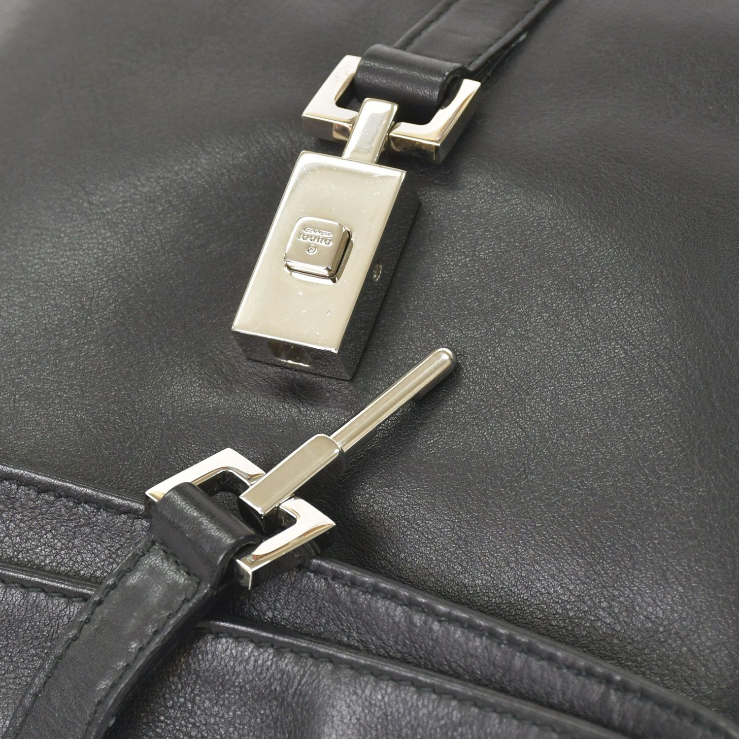 極美品 GUCCI グッチ ショルダーバッグ レザー ジャッキー ワン