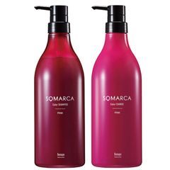 ホーユー ソマルカ カラーシャンプー ピンク 770ml + カラーチャージ 750g セット ピンクシャンプー カラー シャンプー カラートリートメント トリートメント ヘアカラー 長持ち ヘアカラートリートメント ヘアカラーシャンプー