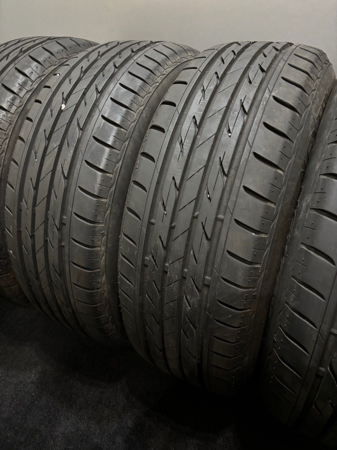 ★倉庫保管品 205/60R15 BRIDGESTONE/NEXTRY 18年製 夏タイヤ サマータイヤ 4本 ブリヂストン ネクストリー (3-M289)