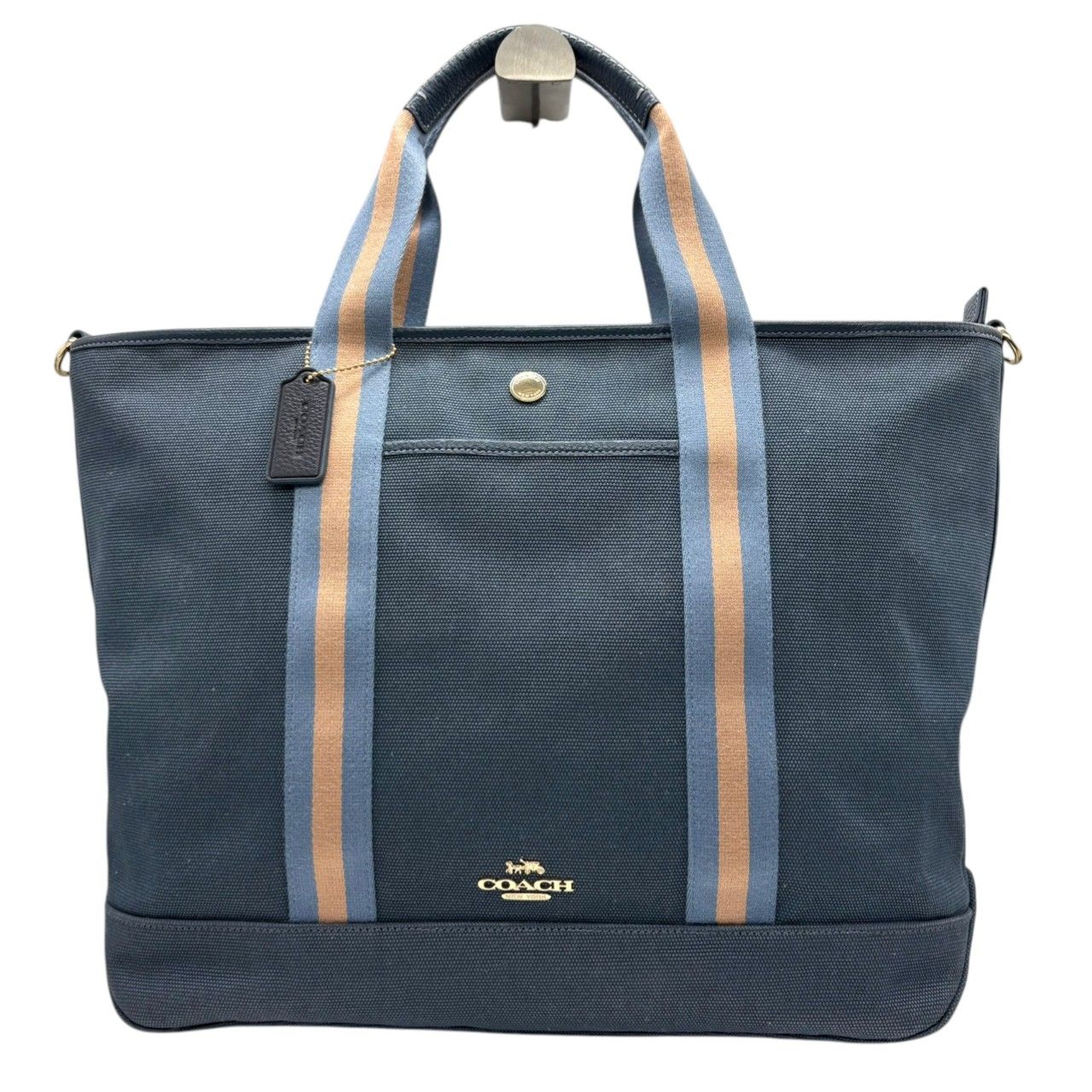 極美品】コーチ COACH 2WAY トートバッグ ショルダーバッグ キャンバス