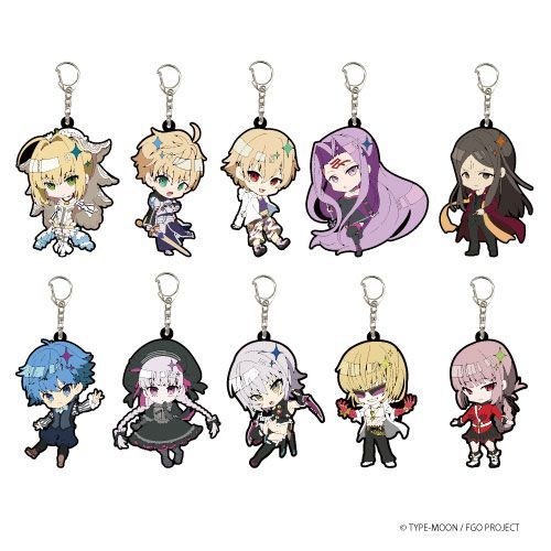 FGO Fate/Grand Order ラバーストラップ 05/SD 全10種セット