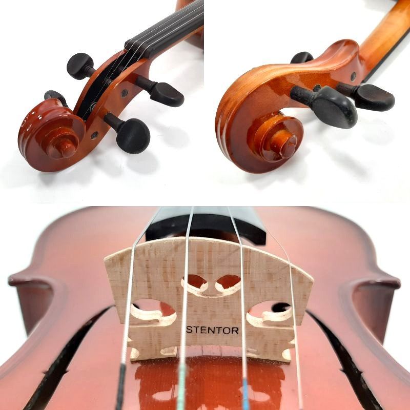 Stentor ステンター バイオリン Conservatoire 4/4 弓・ケース・付属品