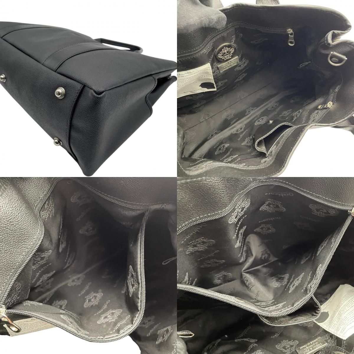 美品】Orobianco オロビアンコ 2WAY レザー トートバッグ ショルダー 