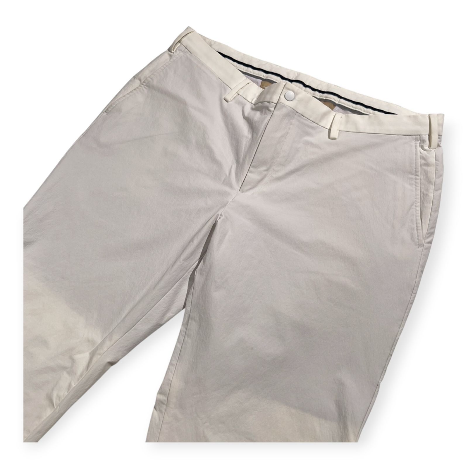 BrooksBrothers ブルックスブラザーズ ナイロン ストレッチ パンツ サイズ W38 /ホワイト/メンズ/ゴルフ/大きいサイズ BrooksBrothers ブルックスブラザーズ ナイロン ストレッチ パンツ