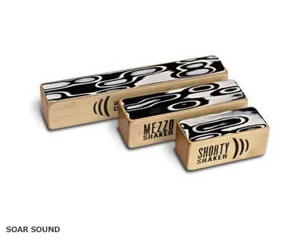 Schlagwerk シュラグヴェルク ⽊製シェイカー ブラック・アイズデザインベーシック 3サイズセット SR-SKSET1