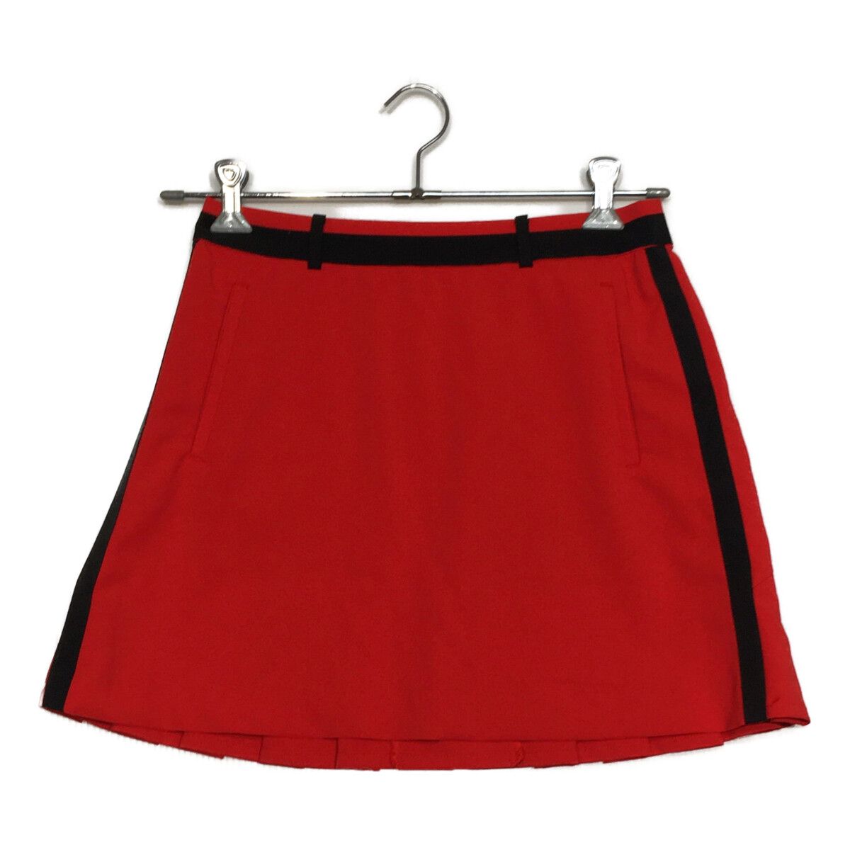 レディース ランバンスポール LANVIN SPORT スカート 38(M) 赤 レッド