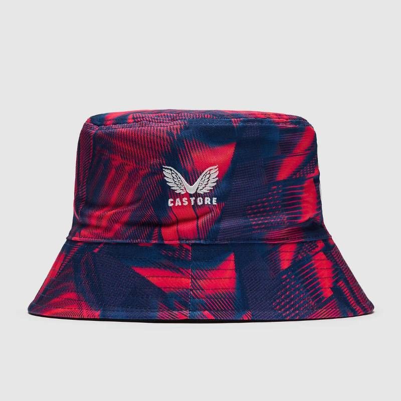 【送料無料・匿名配送】Castore カストーレ ラグビー イングランド代表 26/27 公式 リバーシブル バケットハット ピンク黒 新品 正規品