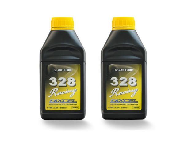 DIXCEL/ディクセル ブレーキフルード 328Racing DOT4 (0.5Lx2) RF328-01 2本セット
