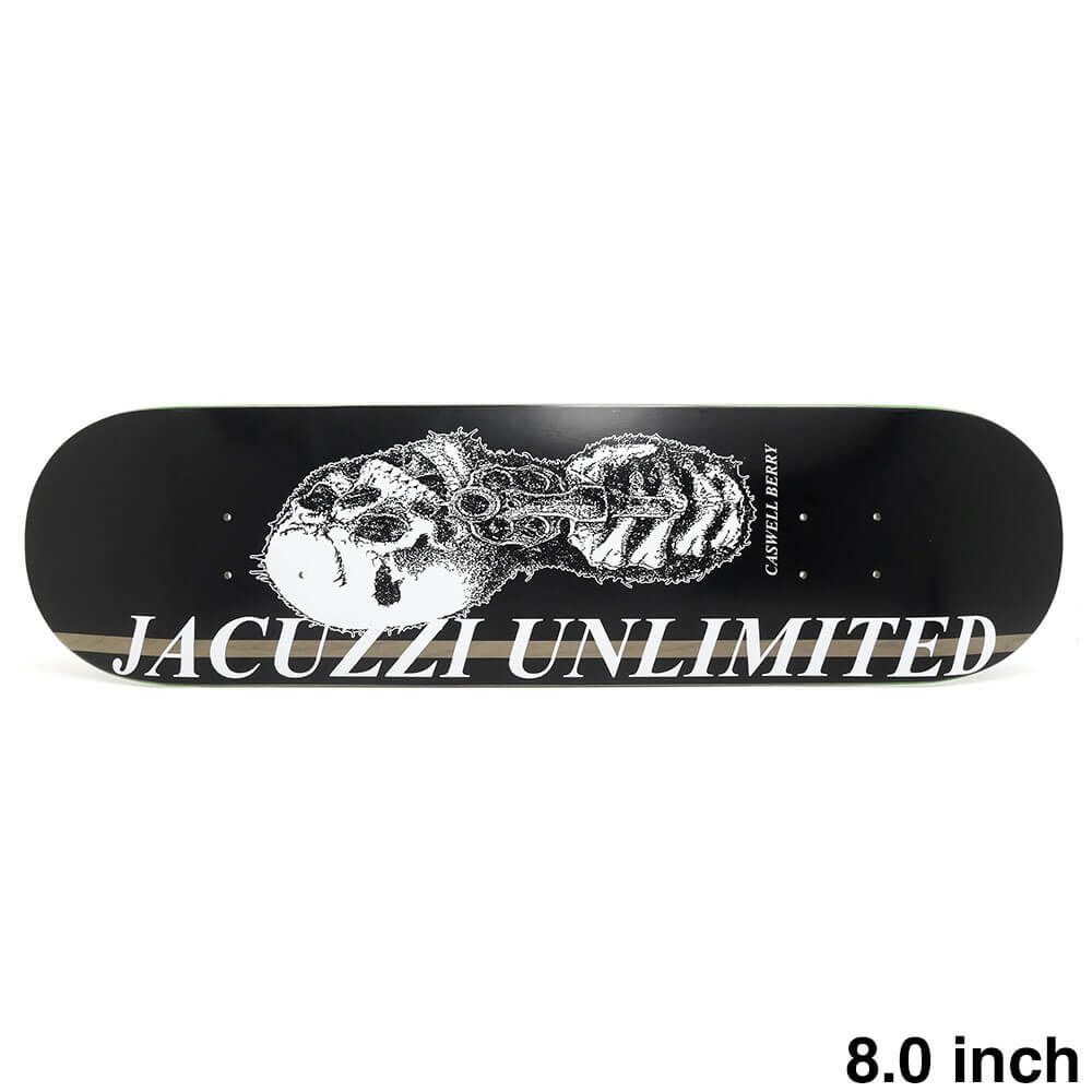 JACUZZI DECK ジャグジー デッキ CASWELL BERRY GUNNER 8.0 EPOXY 7　スケートボード スケボー