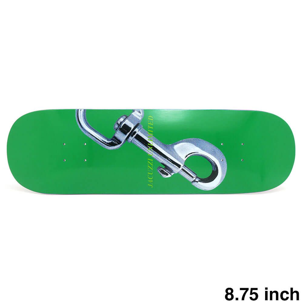 JACUZZI DECK ジャグジー デッキ TEAM CARABINER GREEN 8.75 JET SKI CLASS EPOXY 7　スケートボード スケボー
