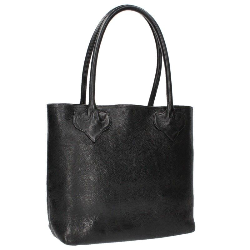 クロムハーツ FS TOTE/FSトート クロスパッチ付きレザートートバッグ