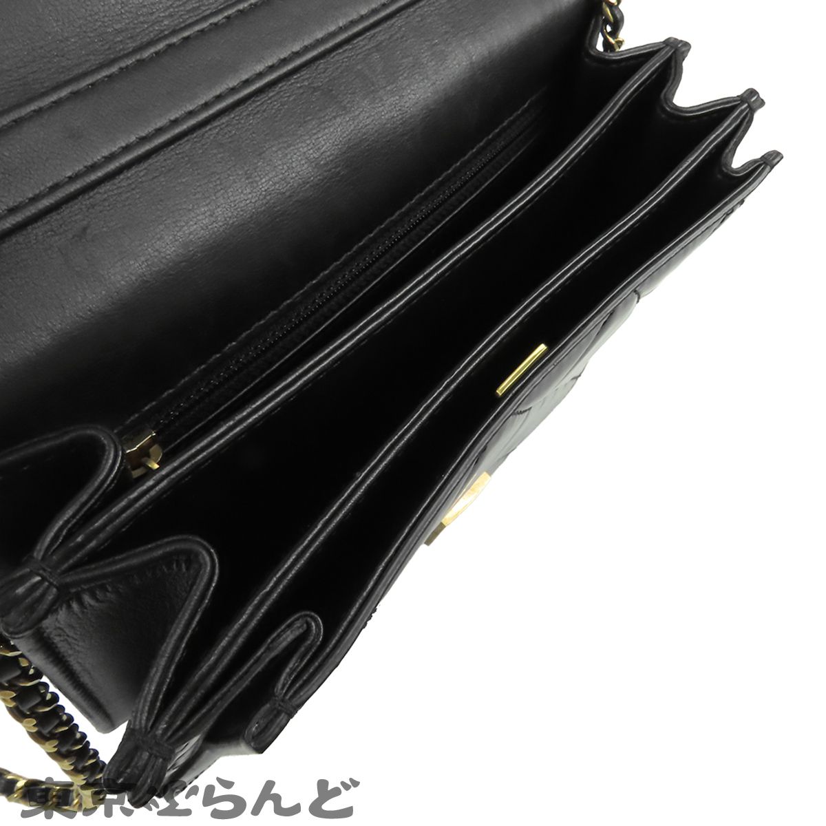 シャネル CHANEL トップハンドル フラップバッグ AS4184 ブラック 黒