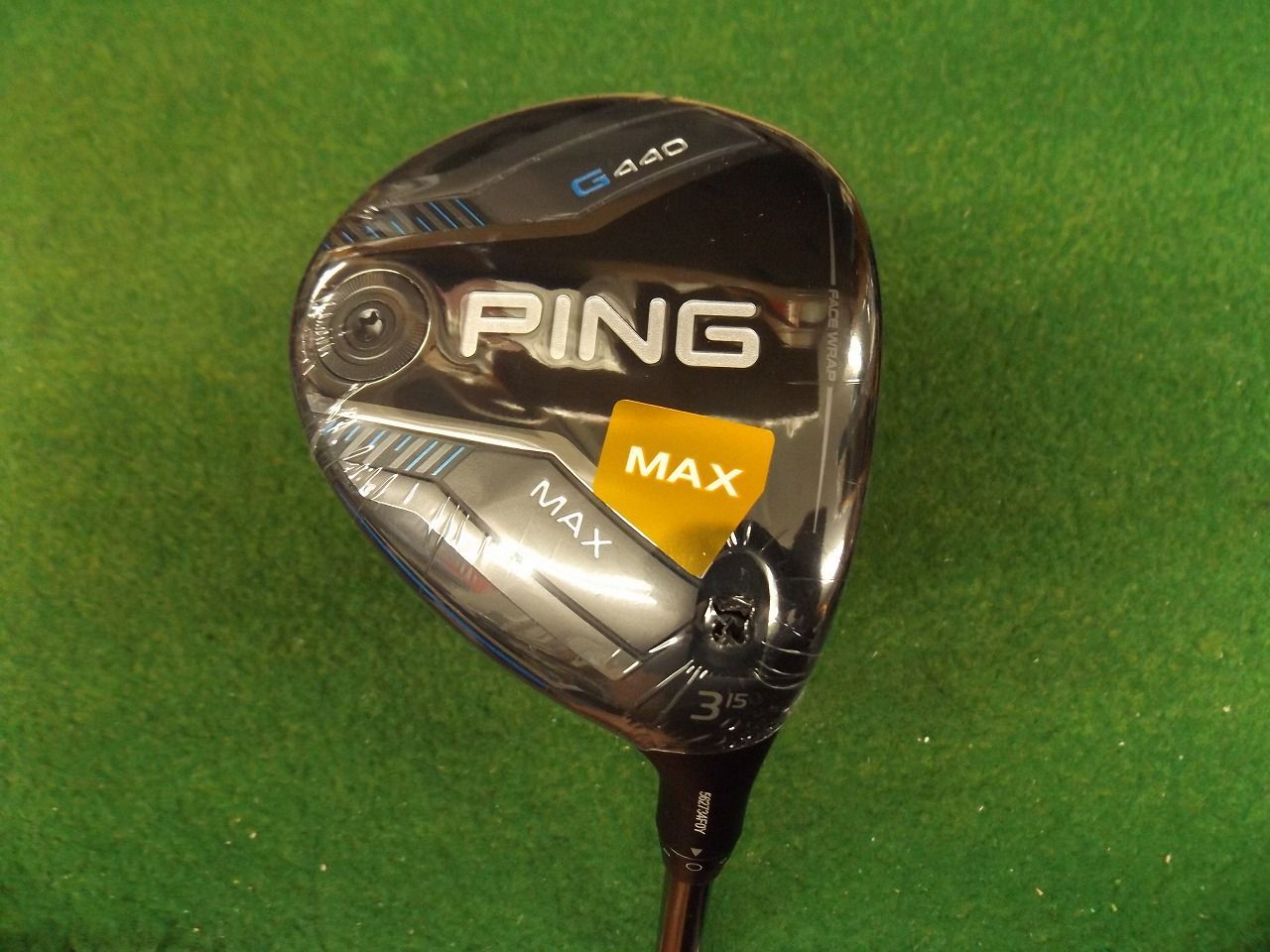 2883 PING G440 MAX 3W 15° PING TOUR 2.0 CHROME 65 S カバー有 新品