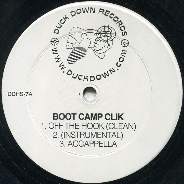 12” Boot Camp Clik Off The Hook / Hard To The Core DDHS7 Duck Down