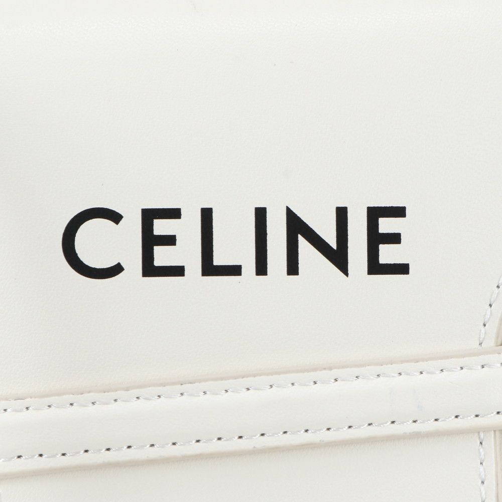 CELINE セリーヌ サングラス ケース・箱・クロス付き 美品 CELINE - 美品 セリーヌ サングラス ケース レザー ショルダーバッグ 小物