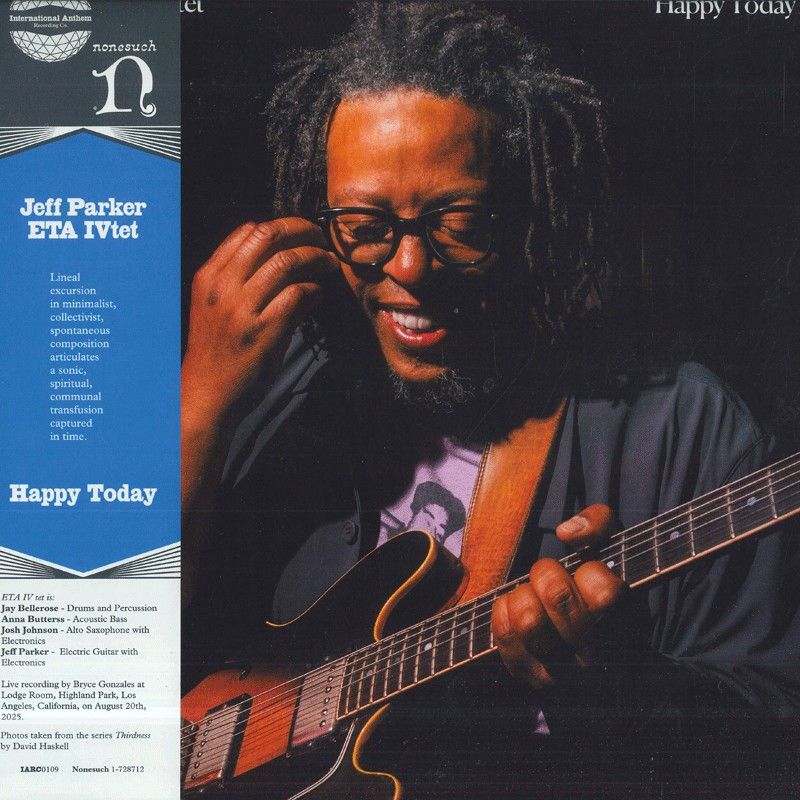 LP Jeff Parker, ETA Ivtet Happy Today IARC0109LP INTERNATIONAL ANTHEM /00260