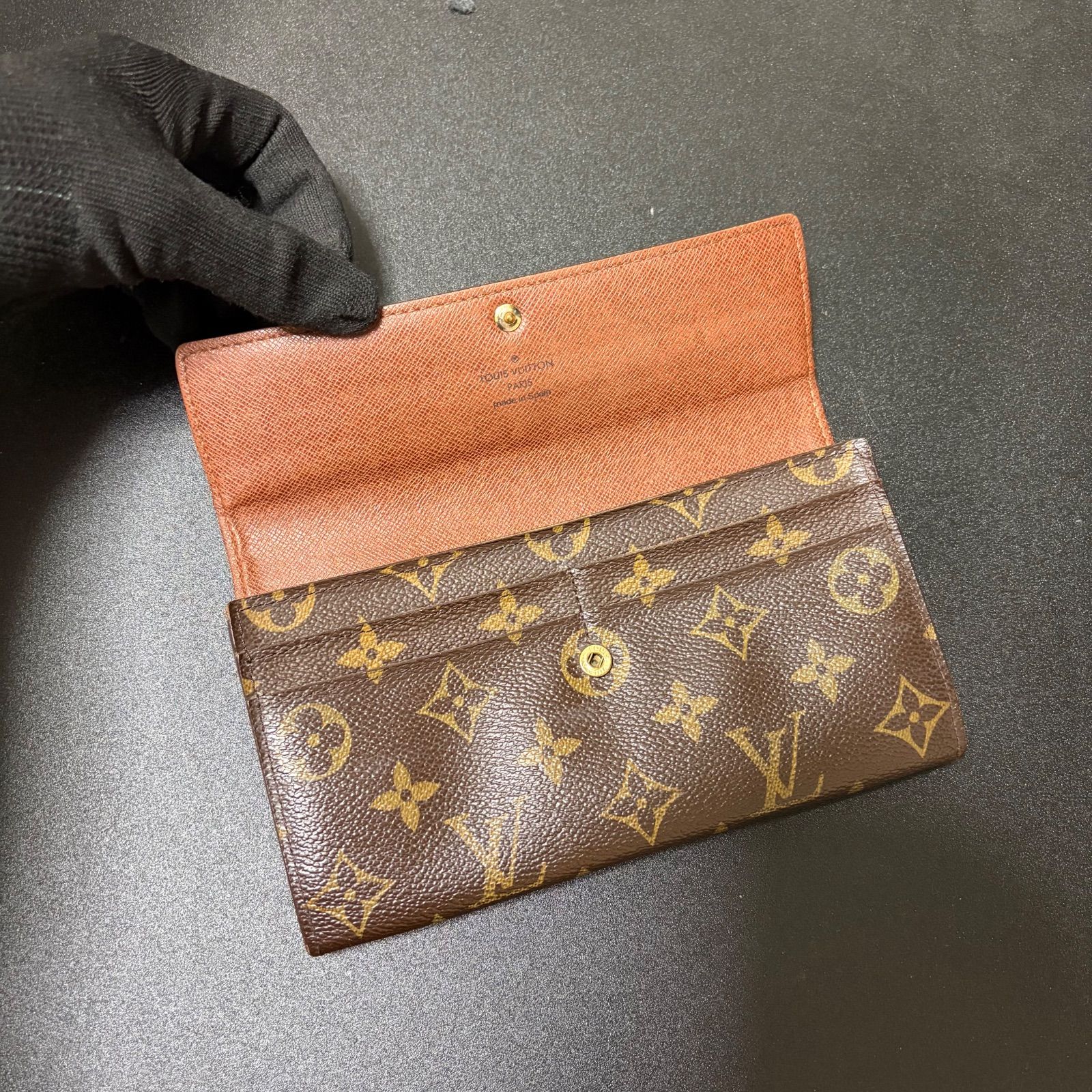 d26 ポルトフォイユ サラ 旧型 Louis Vuitton ルイ ヴィトン 2つ 折り