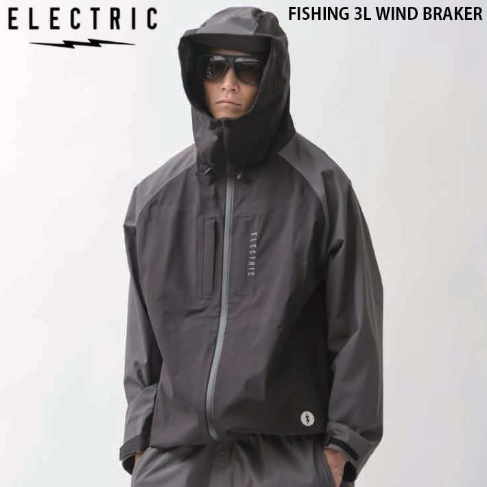 ELECTRIC エレクトリック FISHING 3L WIND BRAKER E26SJ01 サイズLのみ