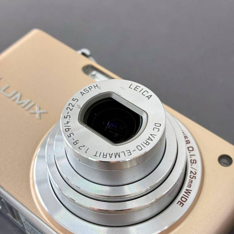 動作品】 Panasonic LUMIX DMC-FX66 GOLD パナソニック ルミックス