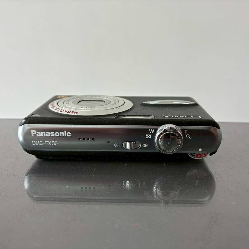 動作品】 Panasonic LUMIX DMC-FX30 Black パナソニック ルミックス