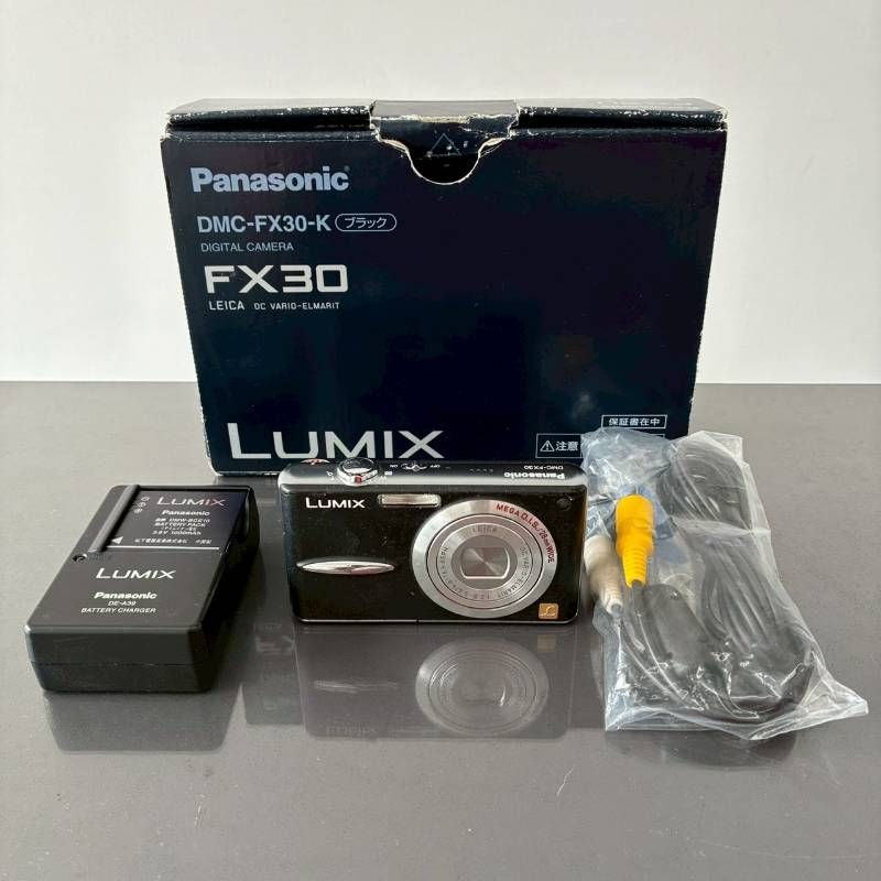 動作品】 Panasonic LUMIX DMC-FX30 Black パナソニック ルミックス 動作品】 Panasonic LUMIX DMC-FX30 Black パナソニック ルミックス