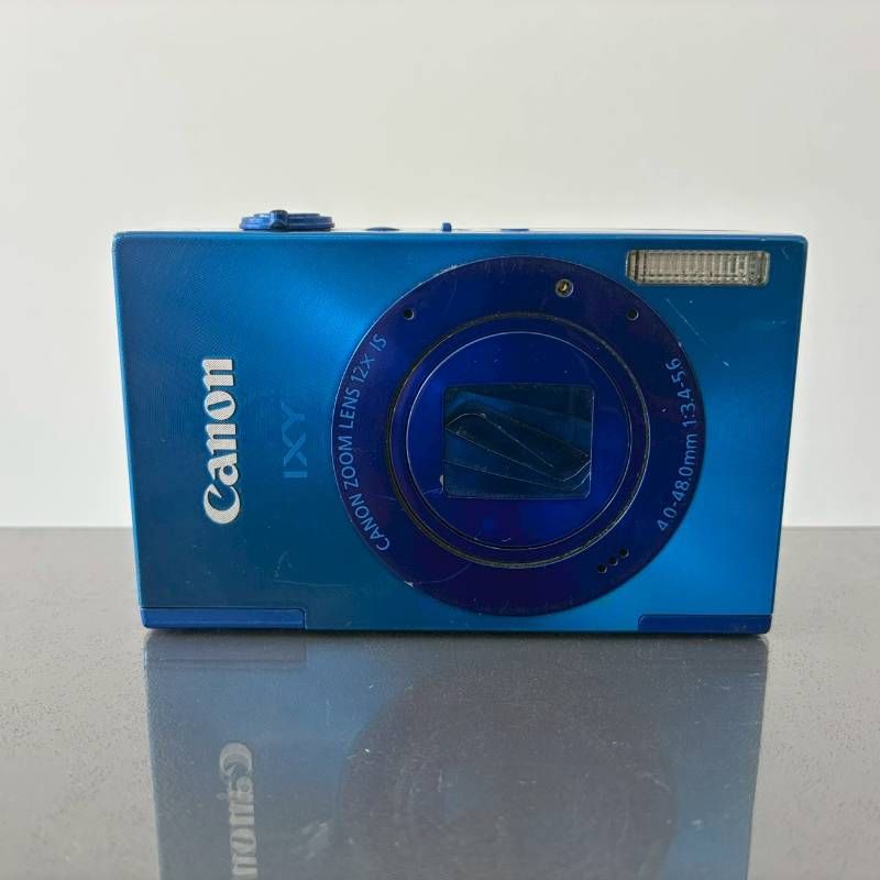 動作品】 Canon IXY3 PC1736 Blue キャノン イクシー コンパクト