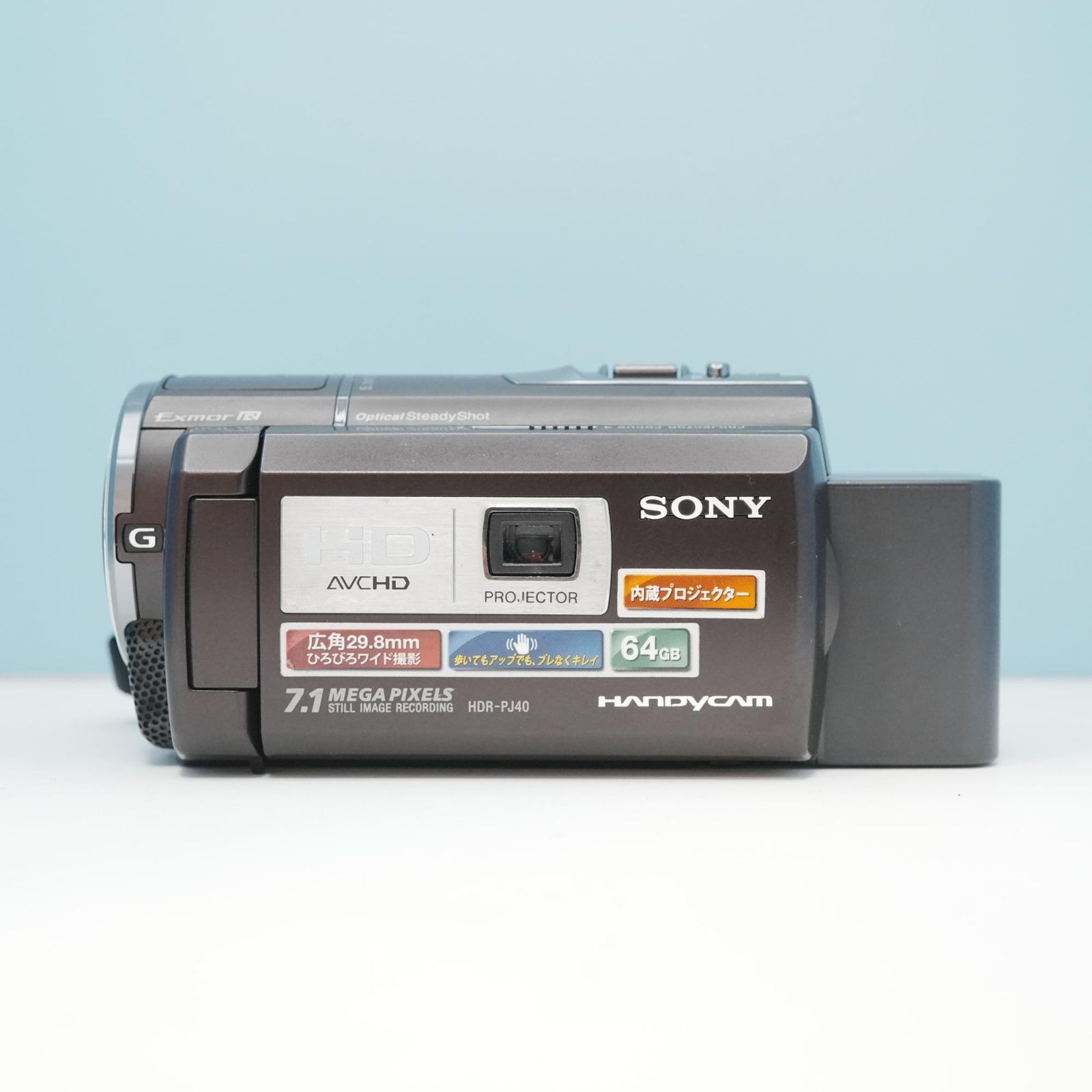 SONY HDR-PJ40V ビデオカメラ スマホ転送OK フルセット 美品 a6598