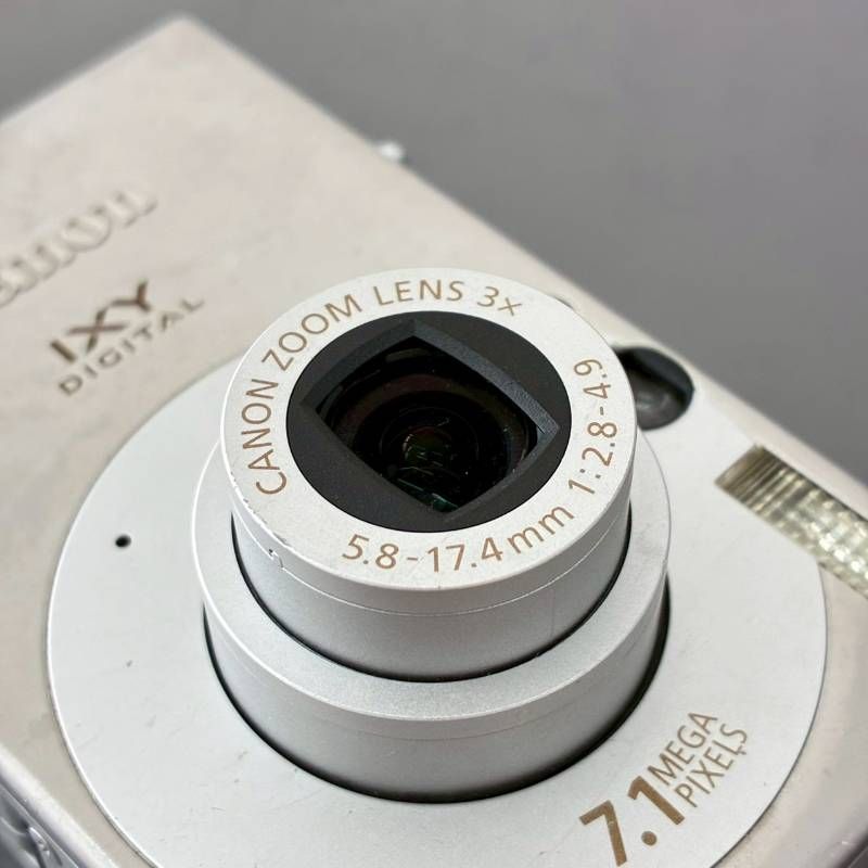 動作品】 Canon IXY DIGITAL 10 PC1228 Silver キャノン イクシー